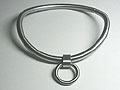 Collar Tallena in Titan with Ring of O Collar Tallena in Titan with Ring of O